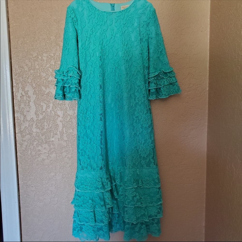 Nuggles girls lace dress